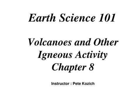 PPT - Earth Science 101 PowerPoint Presentation, free download - ID:4470563