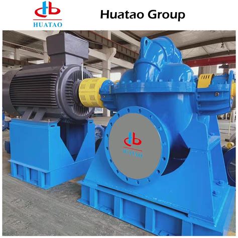 China Centrifugal Huatao Double Entry Suction Low Pulse Pulp Pump China Sk Centrifugal Pump