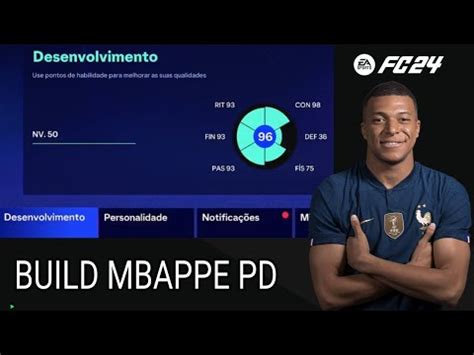 Build Mbapp Pd Rw Como Subir De Over No Modo Carreira Jogador Ea