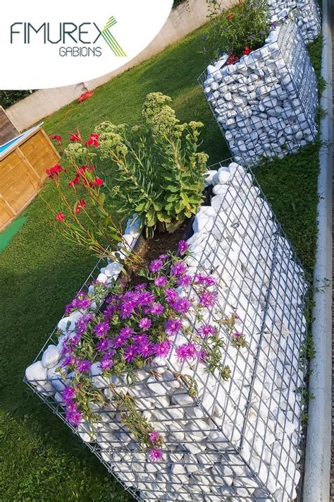 Bac Fleurs En Gabions Fimurex Gabions