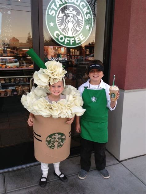 スターバックスコーヒーの仮装 Starbucks Halloween Costume, Homemade Halloween Costumes ...