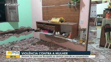 Bom Dia Par Homem Preso Em Rur Polis Ap S Destruir Casa De Ex