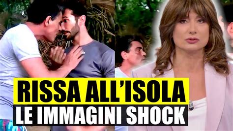 Shock All Isola Dei Famosi Mandato In Onda Il Video Della Rissa Tra