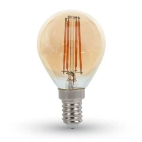 V Tac Led Sijalica E14 4W 2200K P45 Amber Staklo EPonuda