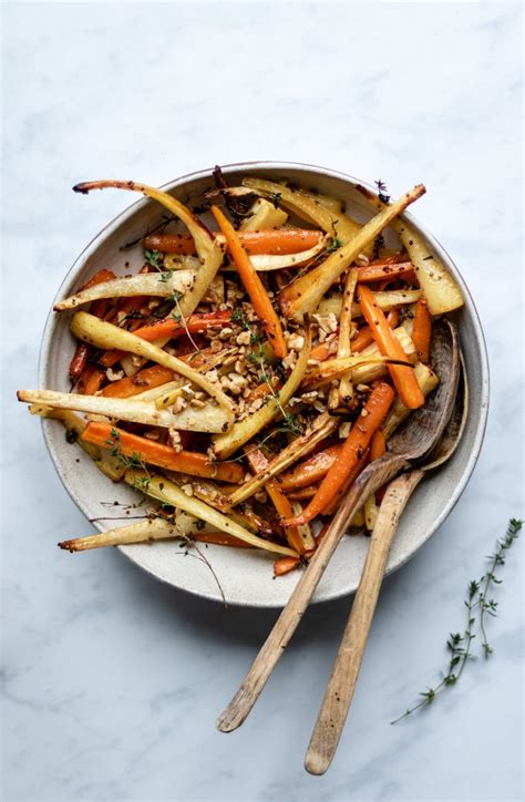 Honey Roasted Carrots And Parsnips With Mustard The Last Food Blog