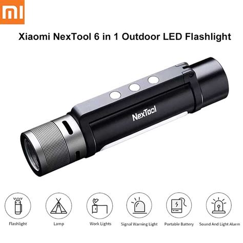 Xiaomi Nextool Outdoor In Thunder Flashlight Portable Multi