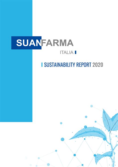 Suanfarma Italia Publica Su Primera Memoria De Sostenibilidad Suanfarma