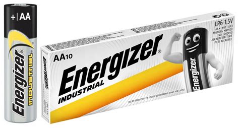 10x Mocna Bateria Energizer Industrial Lr6 Aa R6 Sklep Opinie Cena W Allegropl