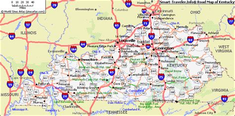 Map Of Western Kentucky Cities