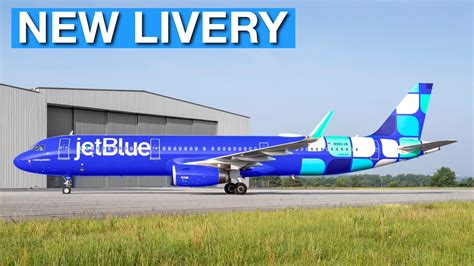 Jetblue Reveals New Livery Youtube