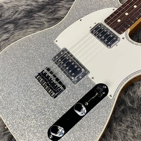 Fender Made In Japan Limited Sparkle Telecaster Silver Rockin 115132