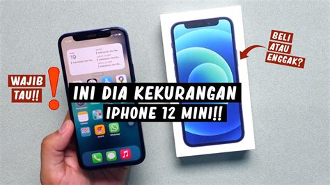 Ini Kekurangan Iphone Mini Wajib Kamu Tau Youtube