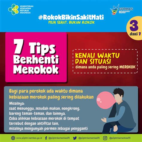 P2PTM Kemenkes RI On Twitter Tips Berhenti Merokok Ke 3 Kenali