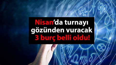 2023 te turnayı gözünden vuracak 3 burç Nisan ayında para aşk ve