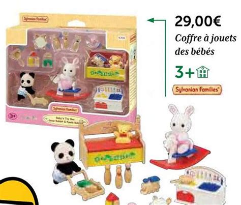 Promo Coffre Jouets Des B B S Sylvanian Famillies Chez Jouets Sajou