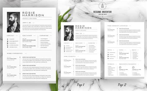 Rosie Printable Resume Templates