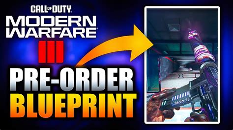 Modern Warfare Soul Harvester Tracer Blueprint Pre Order Bonus Youtube