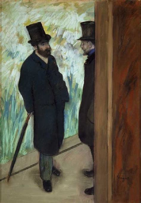 Freunde Hinter Den Kulissen Edgar Degas Als Kunstdruck Oder Gem Lde