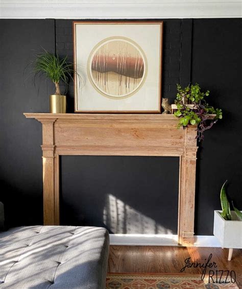 Black Wall Paint On Living Room Walls - Jennifer Rizzo