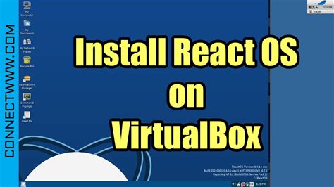 How To Run Reactos On Virtualbox Run Windows Applications Youtube