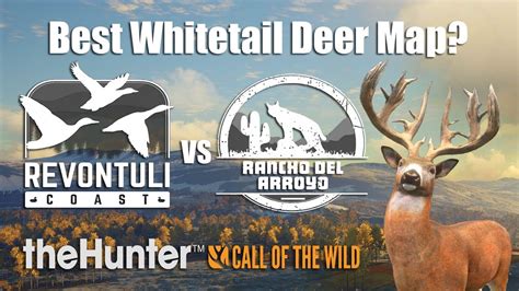 Best Whitetail Deer Map TheHunter Call Of The Wild YouTube