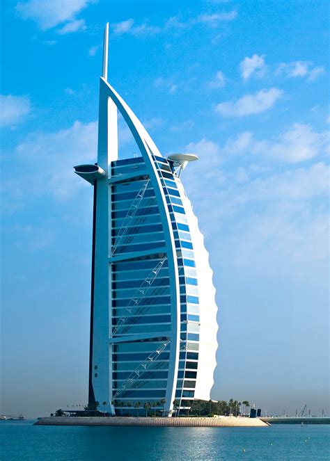 Burj Al Arab Jumeirah Hotel Dubai UAE Tower View TRAVOH