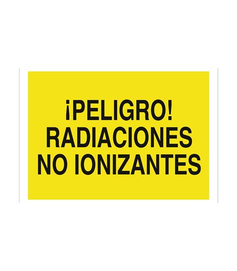 Señal De Advertencia ¡peligro De Radiaciones No Ionizantes Cofan Comprar Online