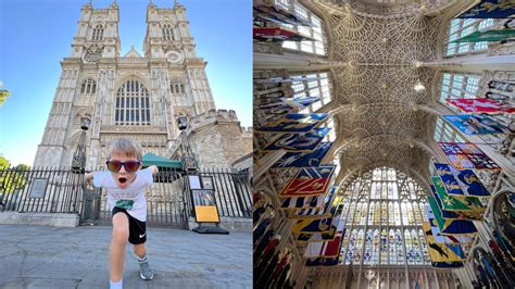 Westminster Abbey Elizabeth Tower London Eye And Toad In The Hole