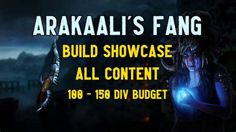 Arakaali S Fang Raise Spiders Occultist Build Showcase POE 3