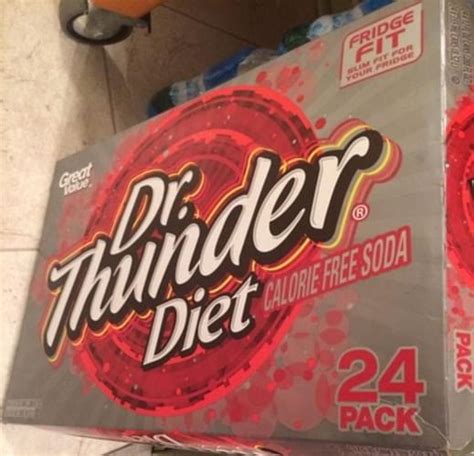 Dr. Thunder Diet Soda - 288 fl oz, Nutrition Information | Innit