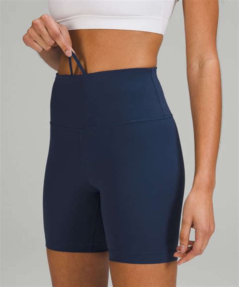 Lululemon Wunder Train High Rise Short Mineral Blue Lulu Fanatics