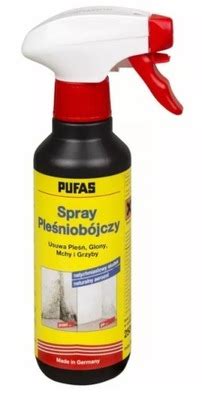 PUFAS Spray Pleśniobójczy 250 ml grzyby glony mech 11563057085