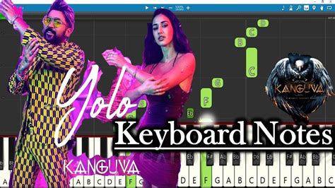 Yolo Song Keyboard Notes Devi Sri Prasad Suriya Kanguva YouTube