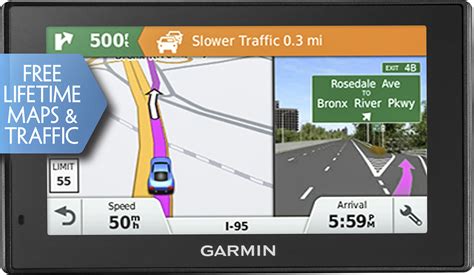 Best Buy Garmin Drivesmart 50lmt 5 Gps With Built In Bluetooth Lifetime Map Updates And