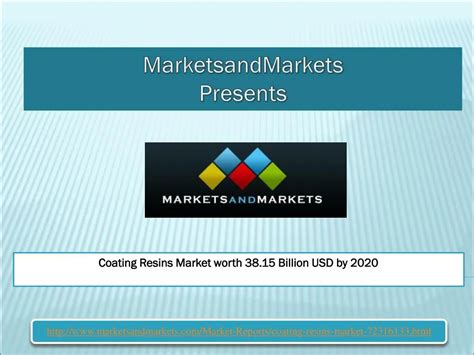 PPT Coating Resins Market Worth 38 15 Billion USD By 2020 PowerPoint