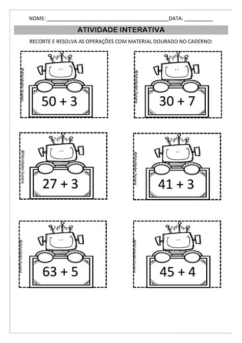 Atividade Interativa Matem Tica Atividades Pedagogica Suzano