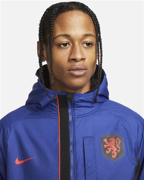 Veste De Football Zip Pour L Hiver Pays Bas Awf Pour Homme Nike Lu