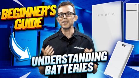 Understanding Solar Batteries A Beginners Guide Youtube