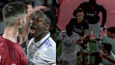 Real Madrid Vs Osasuna Insults Provocation On Vinicius From Osasuna