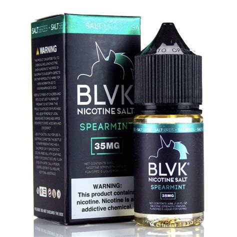 Blvk Spearmint Salt Ml Vapemandu