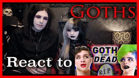 Goths React To I Spent A Day With Goths Youtube