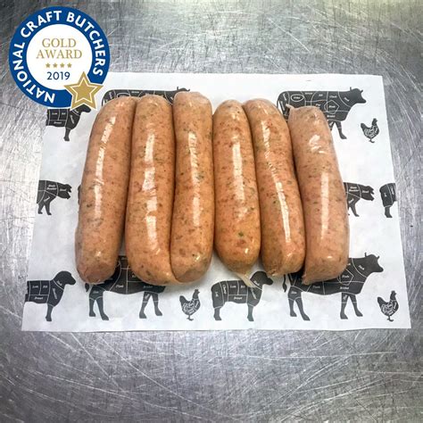 Tuckers Butchers Welsh Dragon Sausages Pack Of 6