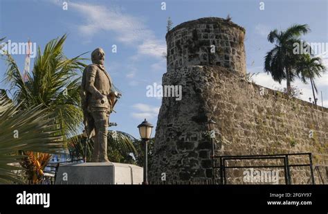 Statue Of Miguel Lopez De Legazpi At Fort San Pedro Cebu City