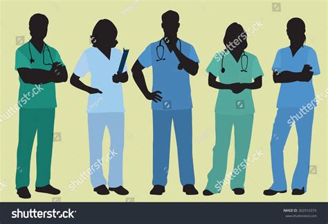 32,801 Nurse Silhouette Stock Vectors, Images & Vector Art | Shutterstock