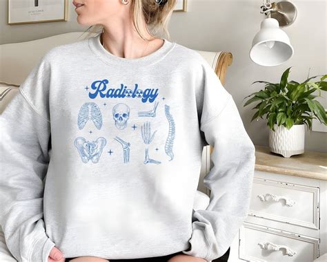 Radiology Sweatshirt Rad Tech Skeleton Sweater Radiology Shirt Gift