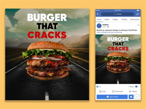 Burger Advertising Banner By Safi Ahmed Prince On Dribbble