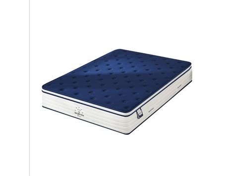 Matelas hybride 200x200x30cm victoria luxe mousse à mémoire forme et