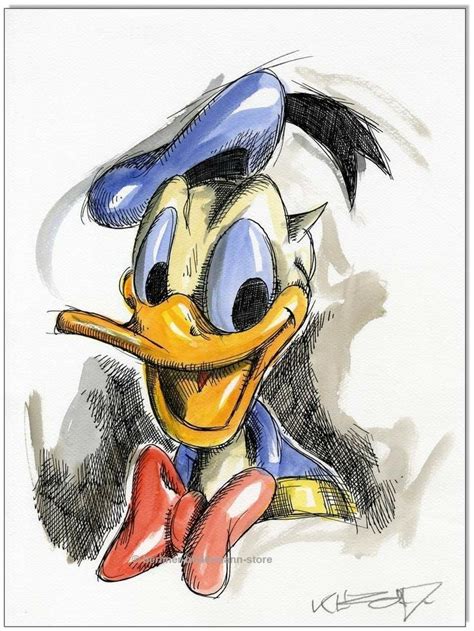 Pin By April Waller On Colored Artwork In 2024 Donald Duck Drawing