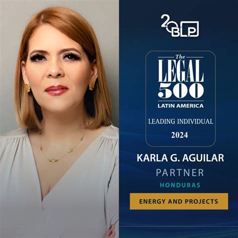 Karla Gabriela Aguilar On Linkedin I Want To Thank The Legal 500