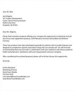 Sample Business Proposal Letters Scrumps